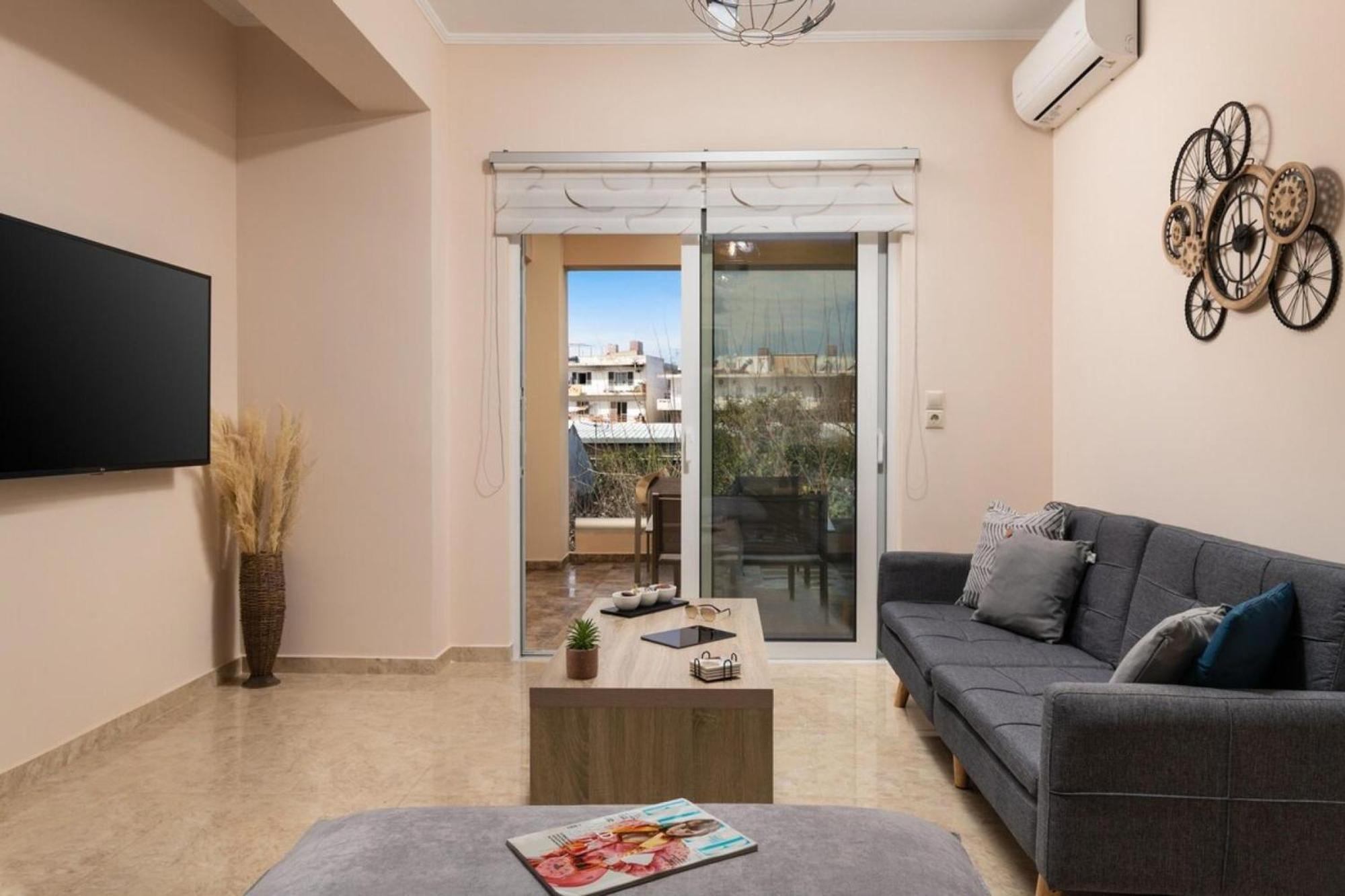 Harmony Apartment In Chania 干尼亞 外观 照片