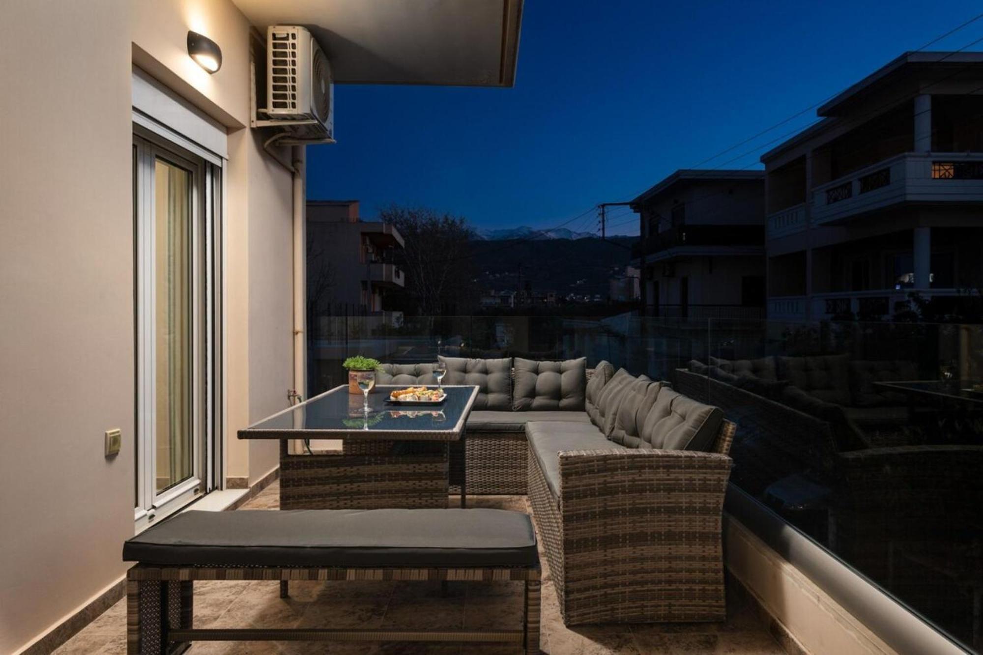 Harmony Apartment In Chania 干尼亞 外观 照片