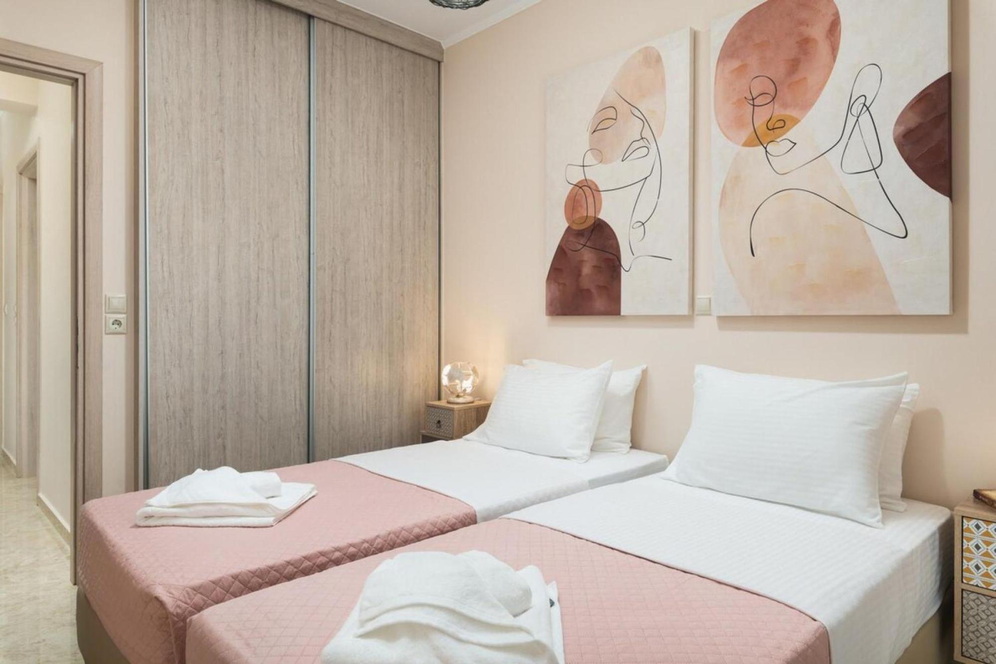 Harmony Apartment In Chania 干尼亞 外观 照片