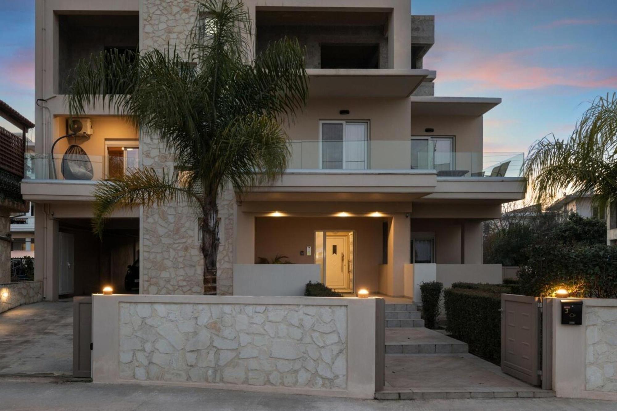 Harmony Apartment In Chania 干尼亞 外观 照片