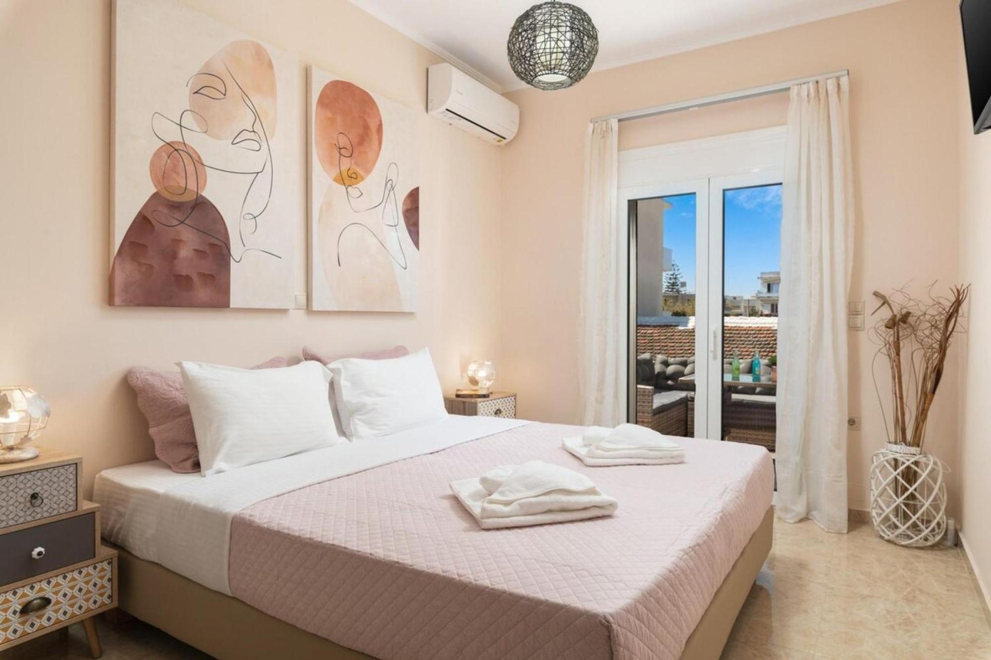 Harmony Apartment In Chania 干尼亞 外观 照片